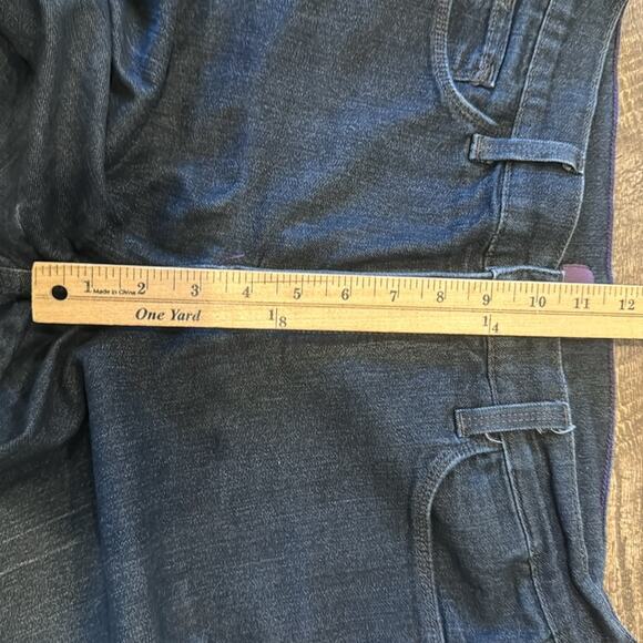 NYDJ Women's Straight Crop Jean Dark Wash Size 10 - Picture 4 of 8